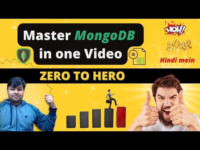 🔥MongoDB in one video | Master Mongo Db in one video | MongoDB in one video in Hindi