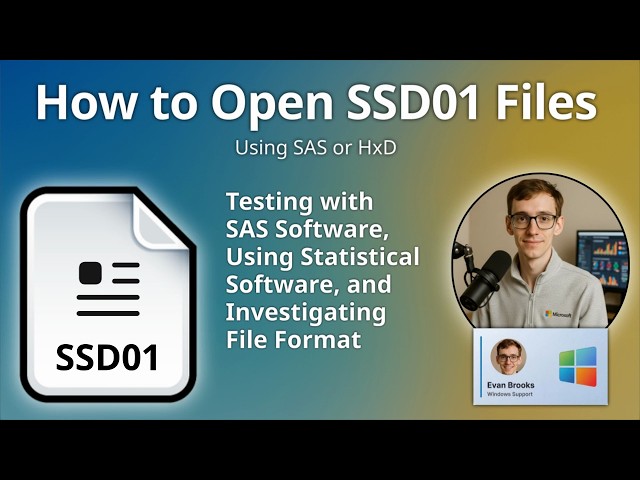 How to Open SSD01 Files (Uncommon File Extension)