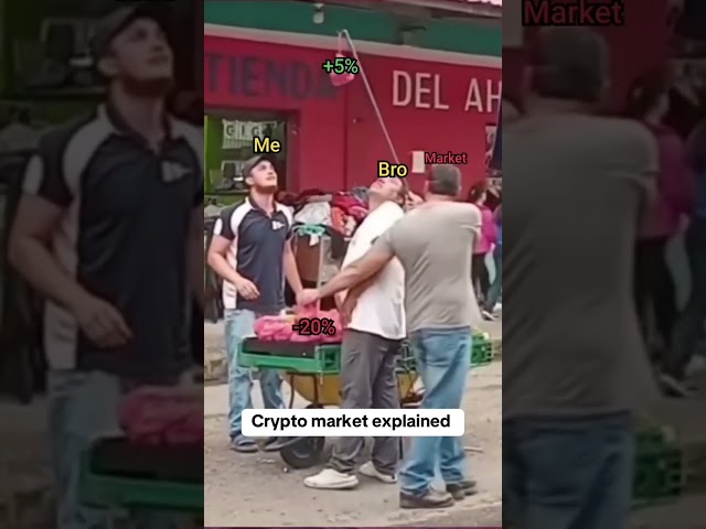 Best visualization of crypto market #crypto #visual #memes