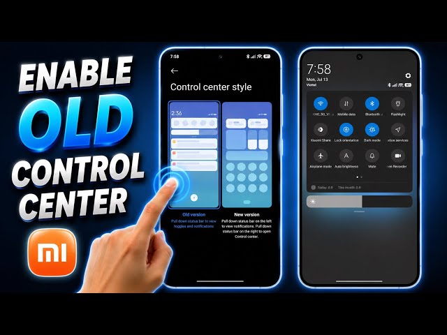 Bring Back the Old Control Center on Xiaomi HyperOS 3