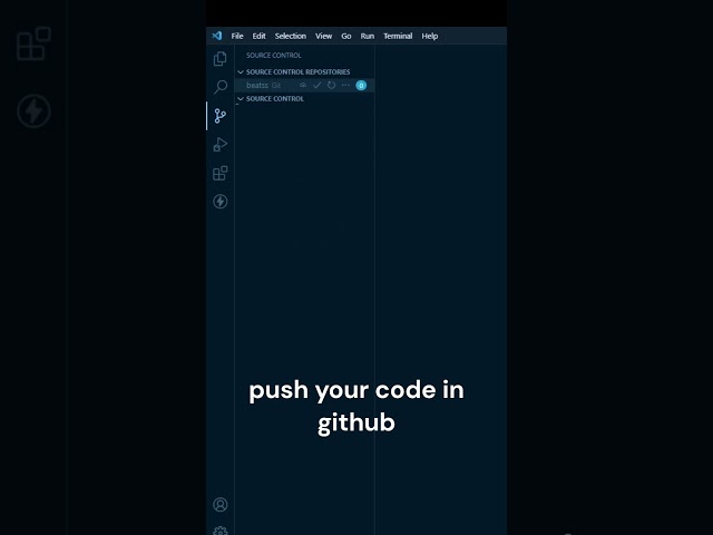 Push Your Code to GitHub!