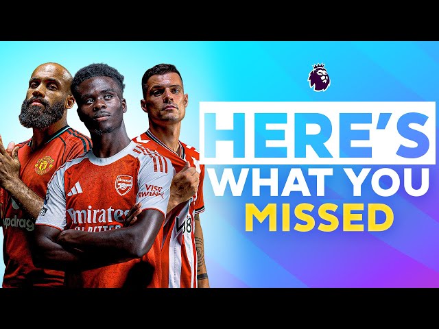 Here’s What You Missed In The Premier League Season So Far