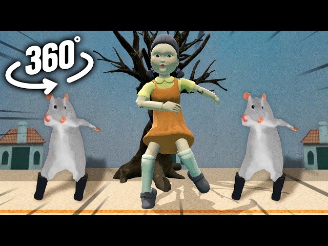 Rat Dance X Red Light, Gree Light | 360° VR ( Rat dance meme )