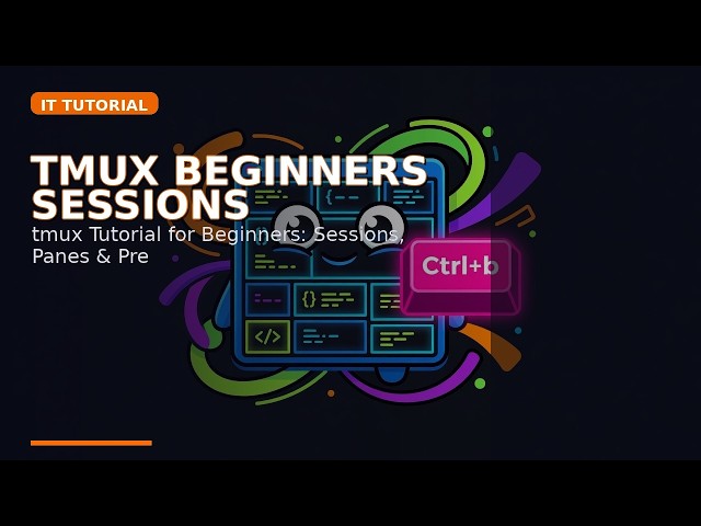 tmux Tutorial for Beginners: Sessions, Panes & Prefix Key Explained