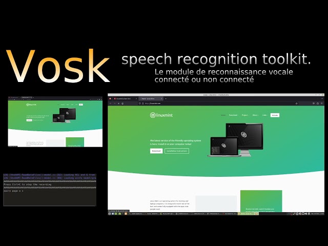 VOSK voice recognition; Speech Recognition for python