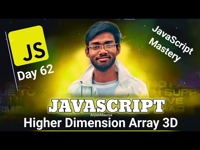 Higher Dimension Array ⟨ 3D Arrays