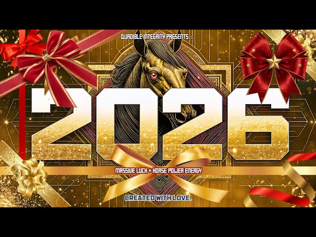 ★ 2026 Wealth & Luck Frequency★ ✨ Fast Manifestation | 2026Hz + 1111Hz + 22Hz + 1Hz + 6Hz +22Hz