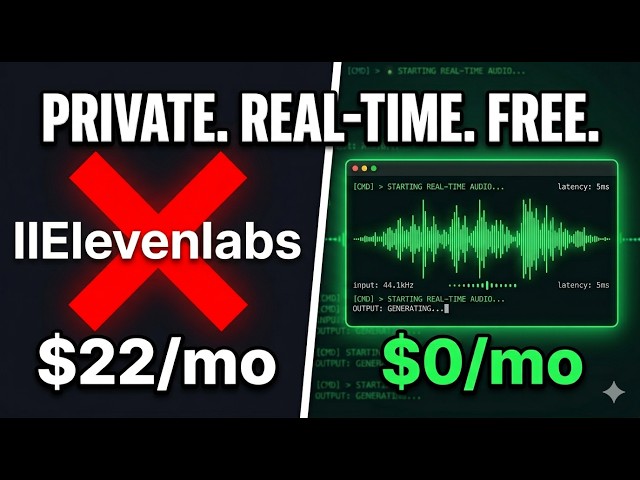 The Zero-Cost Voice AI : Kokoro + LiveKit + VoxCPM