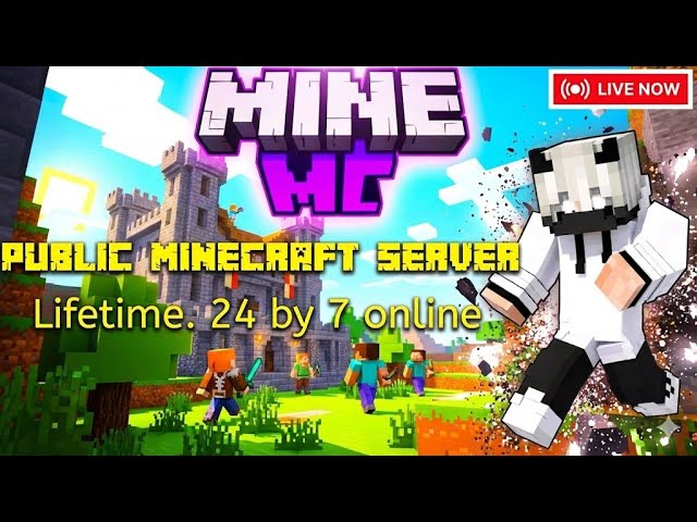 Minecraft Public SMP Join Now | Java/Pe | 24/7Online |Anyone Can Join #minecraft
