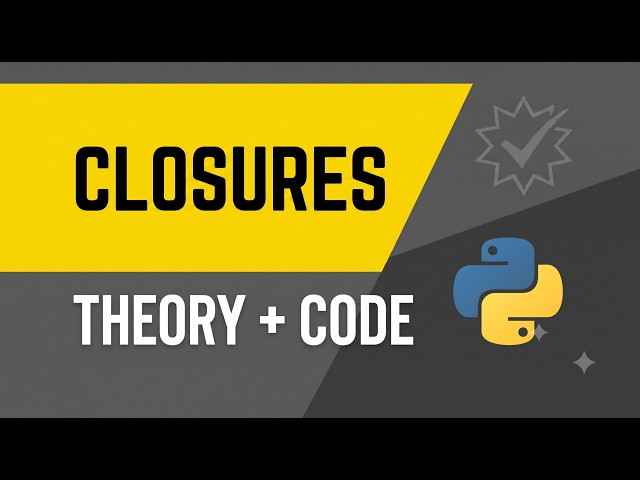 Master Closures |THEORY+CODE