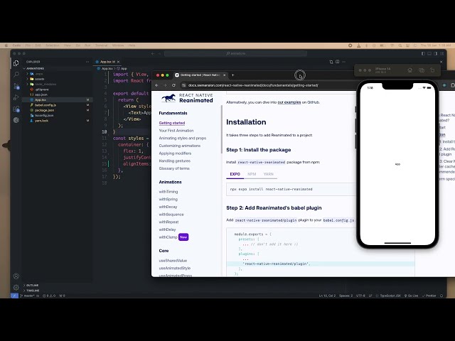 How To Get Started with React Native Reanimated: A Beginner's Guide.