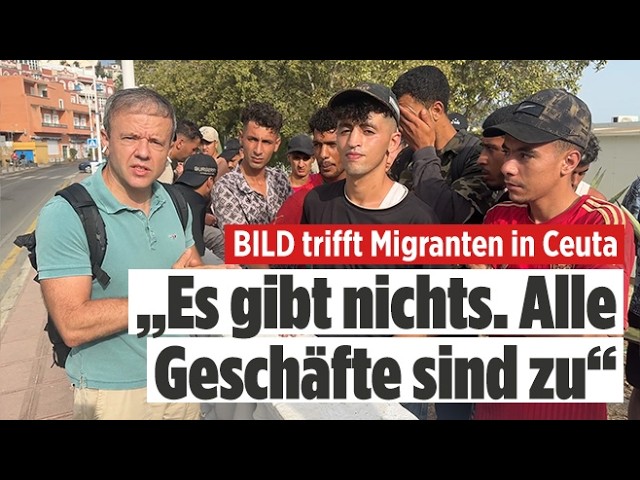CEUTA: Tausende Migranten verlassen Spanien! Keine Perspektive