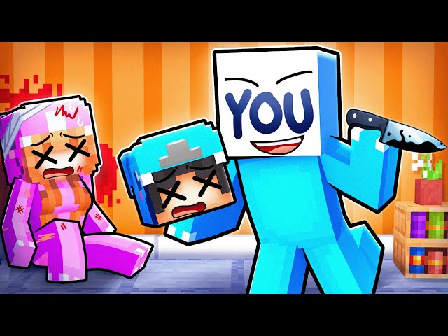 ¡Minecraft pero TÚ puedes SER QUIEN QUIERAS en Murder Mystery!