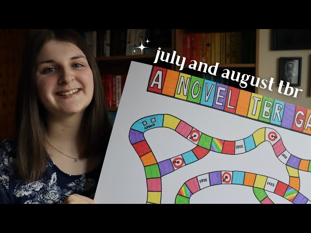 JULY AND AUGUST TBR // a novel tbr game #7