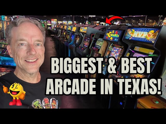 Biggest & Best Retro Arcade in Texas - 430 Games!