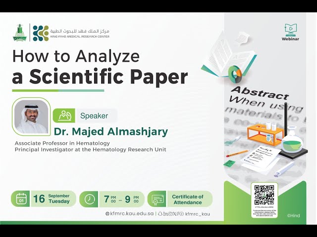 How to Analyze a Scientific Paper