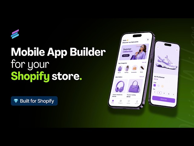 Shopify Mobile App Builder | Build a Native iOS & Android App with Evlop