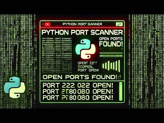 Create a POWERFUL Port Scanner with PYTHON!