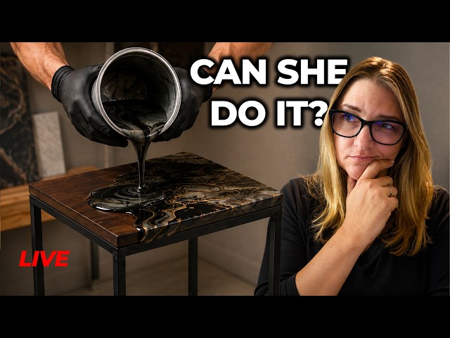 Epoxy Countertops for Beginners: Can a First-Timer do it? | LIVE Free Training