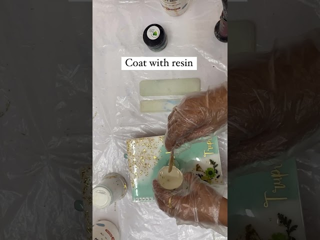 How to Make Resin Diary/ DIY Resin Diary/ Notebook Cover#resinbook #diyresin #resintutorial #shorts