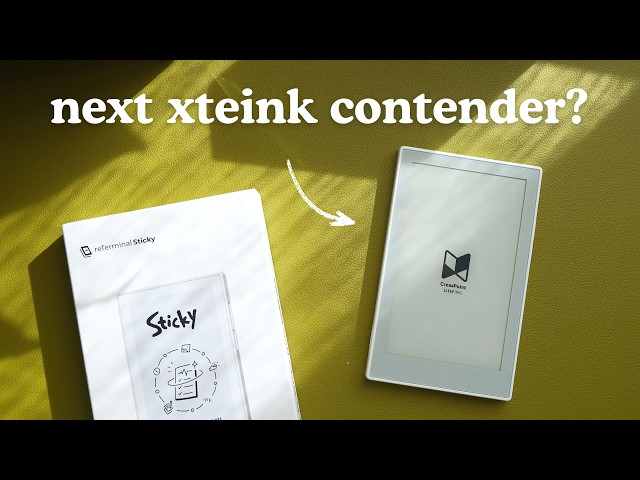 The tiny e-reader with Crosspoint you probably haven’t heard of: Meet Sticky.