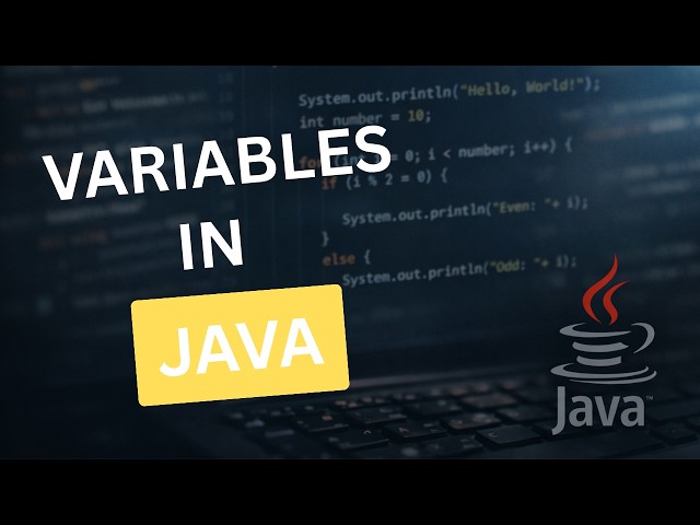 Variables in Java