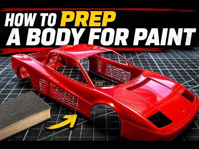 How To Prep A Scale Model Body For Perfect Paint
