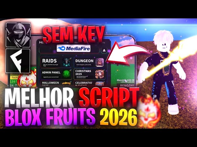 🌐SCRIPT BLOX FRUITS PARA CELULAR PC + EXECUTOR DELTA ANTI BAN ATUALIZADO LINK DIRETO MEDIAFIRE 2026