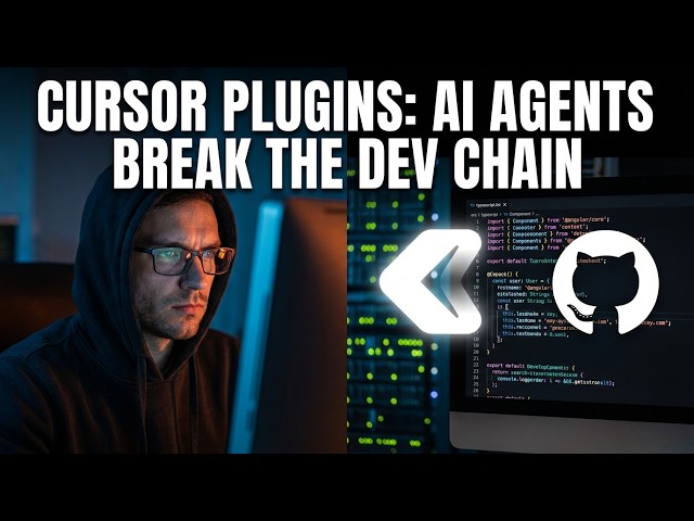 🎙️ Still manually stitching tools together? cursor/plugins lets AI agents unify the dev chain