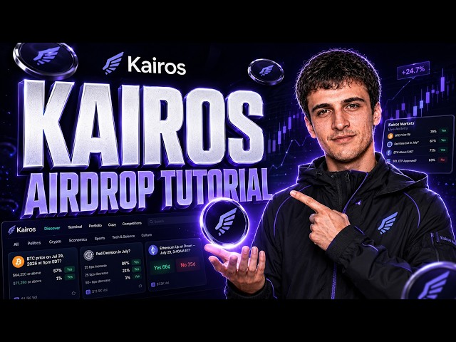 Kairos Airdrop Tutorial [Easy 4-in-1 Crypto Airdrop Guide]