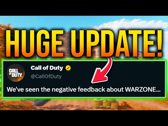 Call Of Duty RESPONDS To HUGE COMPLAINT! (New Update)