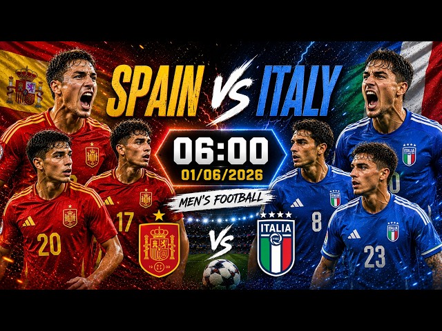 🔴 ITALY vs SPAIN | Heart-Stopping Late Goalmouth Chaos & Shocking Penalty Box Drama