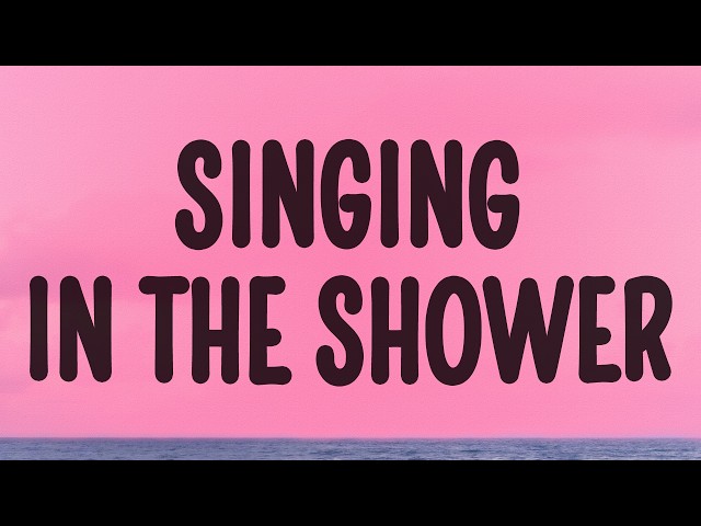 Becky G - Singing in the shower (Shower) (Lyrics)
