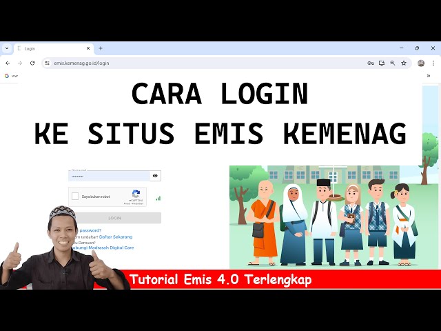 04. Cara Mudah Login Emis Kemenag Terbaru