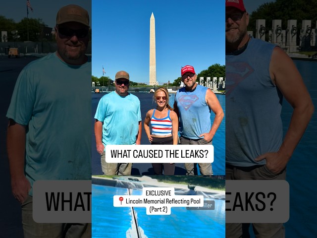Exclusive inside Trump’s leak fix Lincoln Reflecting Pool