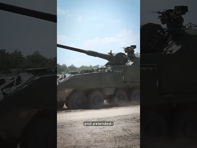 NATO gets new 155mm wheeled howitzer