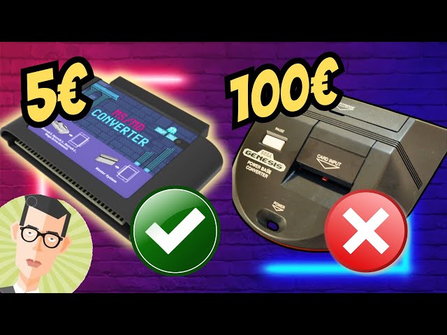 This MASTER SYSTEM to MEGA DRIVE ADAPTER costs €5… and it's AMAZING (MS/MD converter)
