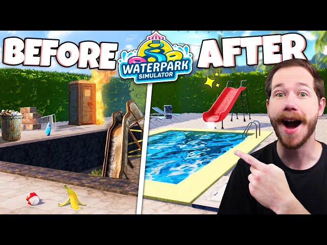 I Opened My Own WATERPARK!