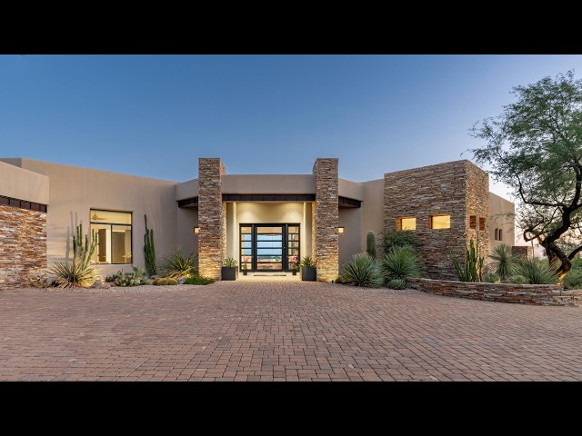 INSIDE a Remodeled Desert Mountain Home with Golf & Lake Views | SERHANT. Tour