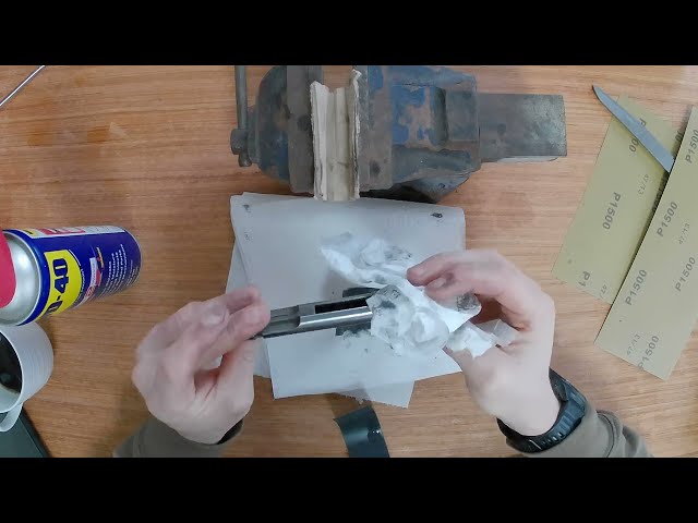 Rifle Restoration Part 4 Metalwork BRNO MOD 2/CZ 452. How to restore a BRNO MOD 2 CZ 452 Rifle Stock