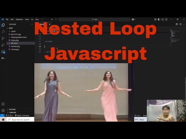 Nested Loop | Javascript | foreach loop