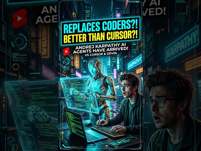 Better than Cursor AI? Andrej Karpathy Agent is 100% FREE! 😱🔥 #shorts