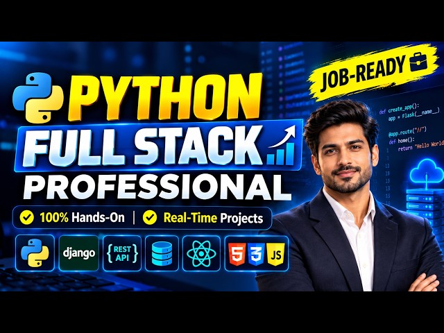 Become a Python Full Stack Professional | Complete Career Roadmap 2026