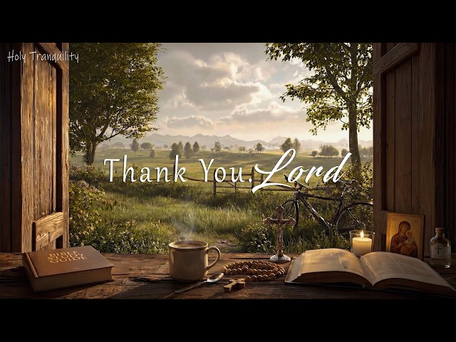 Calming Worship Music with Bible Verses for Peaceful Reflection | Thank You Lord