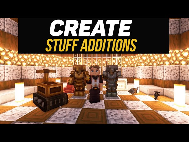Create Stuff Additions mod review. Tutorial / guide 1.18.2 - 1.20.1 (Minecraft java)