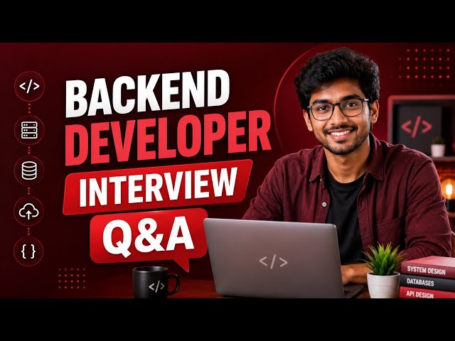 Backend Developer Interview Q&A | Test How You Think About APIs, Databases & System Design | Uplatz