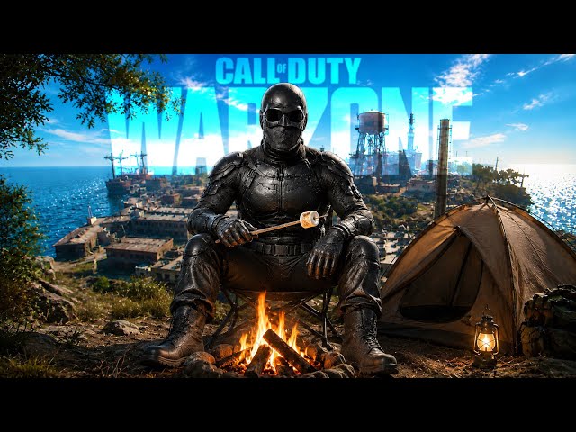 CAMPING MY WAY TO WARZONE WINS