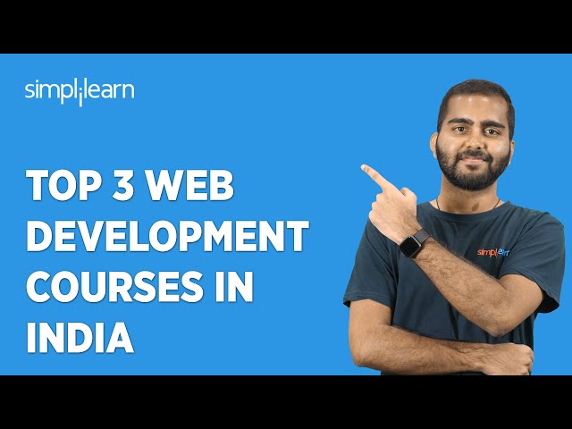 🔥 Top 3 Web Development Courses in India|Best Web Development Courses 2026| Simplilearn
