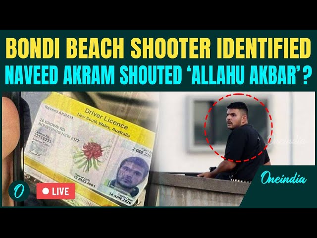 Australia Bondi Beach Shooting LIVE| CHILLING DETAILS Of the Shooter, Naveed Akram OUT!