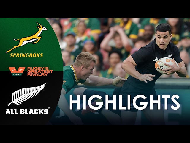 SOUTH AFRICA v NEW ZEALAND | 1st Test Highlights | Rugby's Greatest Rivalry 2026